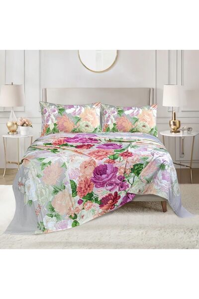 Generic Premium Flat Sheet and Pillow Cases (3 Pieces Set) King Size 250 x 26...