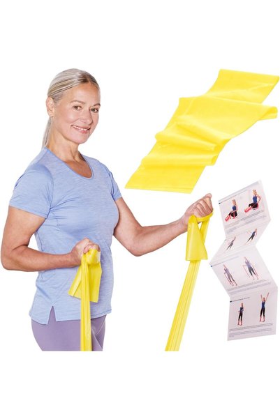THERABAND Original Fitness Band - 2.5 m Resistance Band for Full Body Trainin...