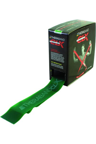 THERABAND CLX Resistance Band with Loops, Fitness Band for Home Exercise and ...