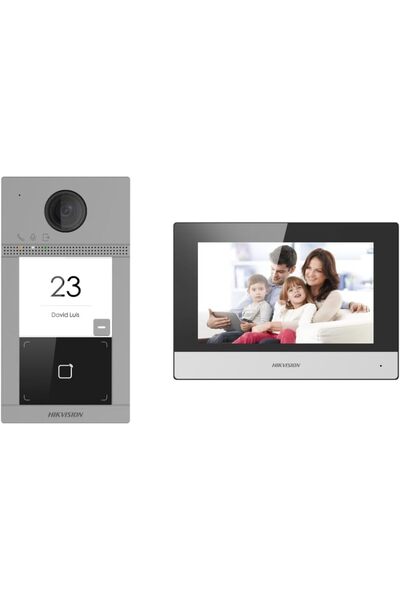 Generic DS-KIS604-S(C)(O-STD)/نظام الاتصال الداخلي عبر الفيديو IP لأوروبا B