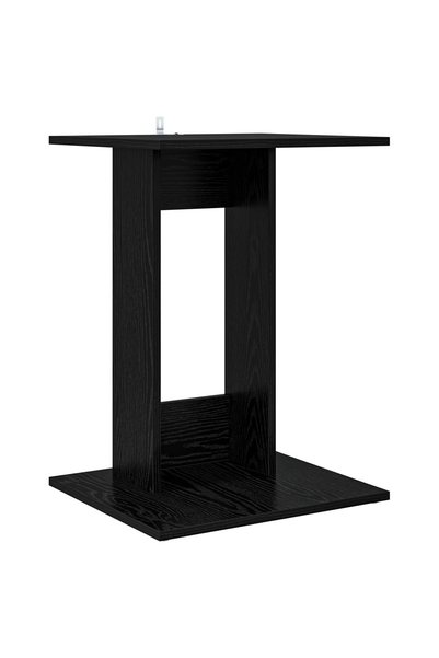 vidaxl Masă laterală Stejar Negru 45 x 40 x 62,5 cm Lemn prelucrat
