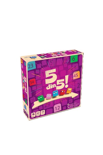 Asmodee Joc de societate 5 din 5!, limba romana