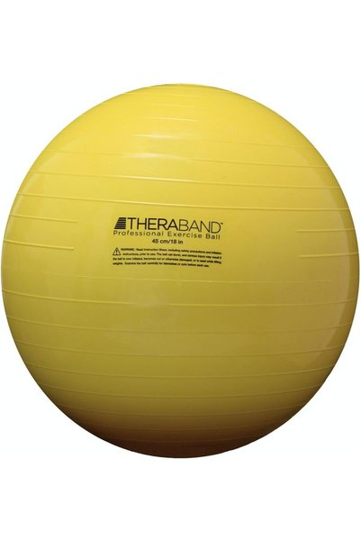 THERABAND Exercise Ball 65cm for Athletes 5'7" to 6'1" Tall, Fitness for Home...