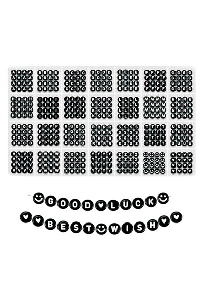 Choice 1400pcs 05 Beadsky Alphabet Bead, 840/1400PCS bracelet making kit 28 s...