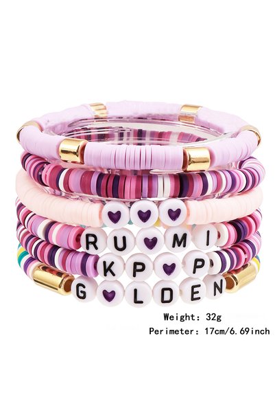 Choice 17cm SL0293-2 Hot Sale Demon Hunter Kpop Girl Group Handmade Beaded Co...