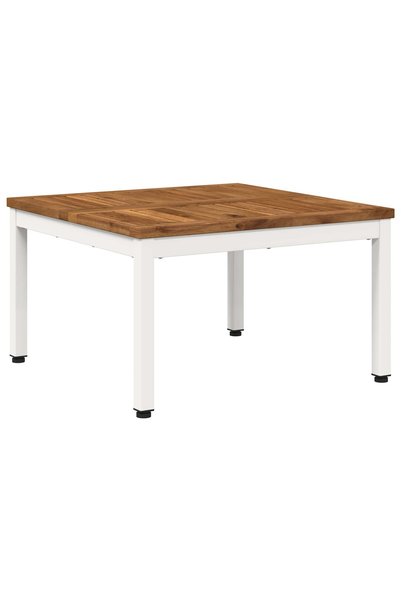 vidaxl Masă de cafea și Alb 60 x 60,5 x 36 cm