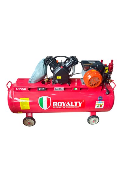 Royalty Air Compressor 150Liter 2Hp single phase