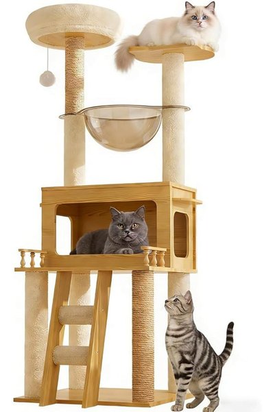 Sharpdo acc Space Capsule Cat Climbing Frame Cat Tree Toys