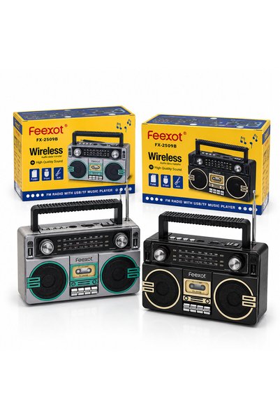 Findit PL-4729 ŞARJLI - HOPARLÖR BLUETOOTH İBRELİ RADYO MP3 USB - TF PLAYER SPEAKER FX-2509B (2818)