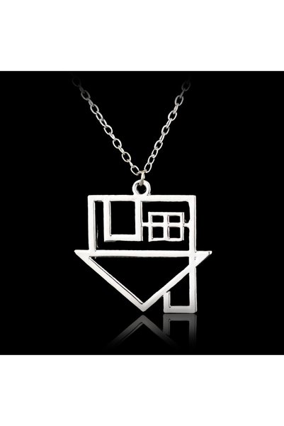 Choice Silvery Hip Hop Rock Style Hollow House Pendant Necklace Punk Creative...