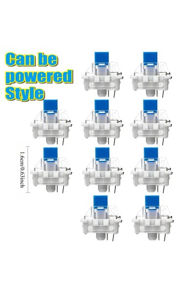 Choice 100PCS Can be powered Mechanical Switch Fidget Clicker Toy 3D Printed ...