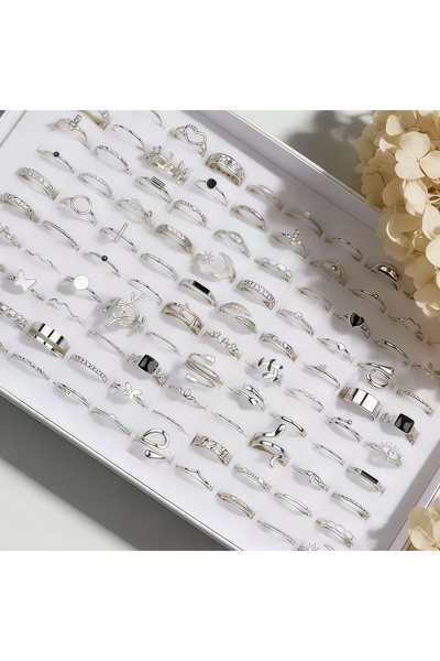 Choice Mix Size15-19mm 10Pieces Silver Color 10/15/20/30/50/100Pieces Fashion...