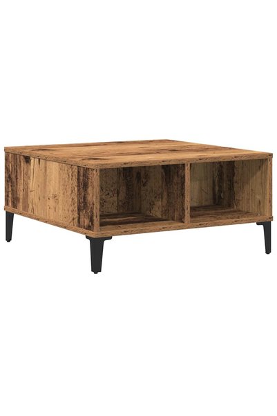 vidaxl Masă de cafea Lemn Vechi 60 x 60 x 30 cm