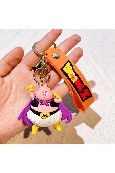 BANDAI F Dragon Ball Cartoon Silicone Keychain Monkey King Turtle Sage Pendan...