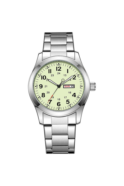 Choice Full Luminous 2026 42mm Luminous Dial Watch Day Date Function Green Ca...