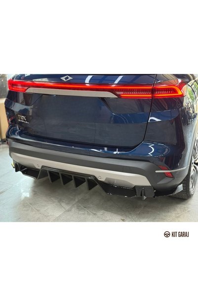 KitGaraj Togg T10X Arka Flap (Plastik) Parlak Siyah Boyalı