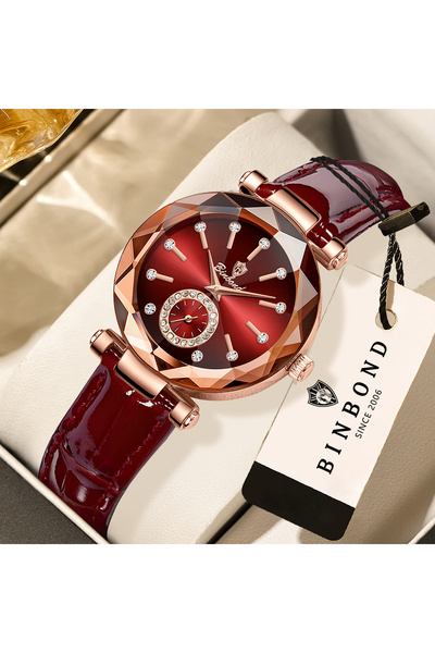 Choice 2 BINBOND Luxury Heart Of The Ocean Quartz Wristwatches For Lady Lumin...