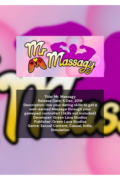 OEM Mr. Massage Αφίσα Ινφογραφικής, Οδηγός Χαλάρωσης και Μασάζ, Χαρτόνι 250γρ...