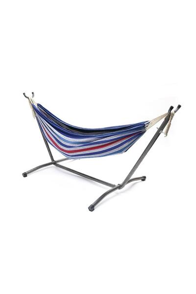 OZtrail Αιώρα για οποιαδήποτε χώρο 250 x 110 x 105 εκ. διπλή με μεταλλική βάσ...