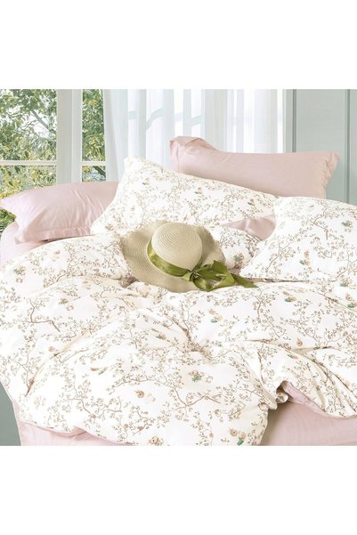 Generic MASTER Cotton Floral Comforter Sets, Fits 160 x 200 cm Queen Size Bed...