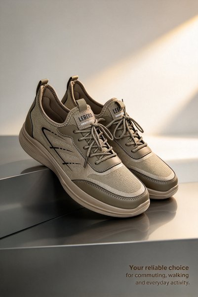 xihuiwa New spring and summer breathable mesh casual shoes men's soft sole li...