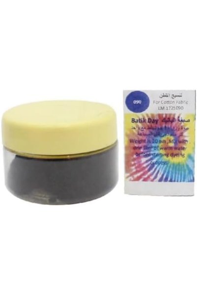 Generic مسحوق صبغة الباتيك المائي (أزرق) لجميع المنسوجات القطنية، 25 جرام، يخ...