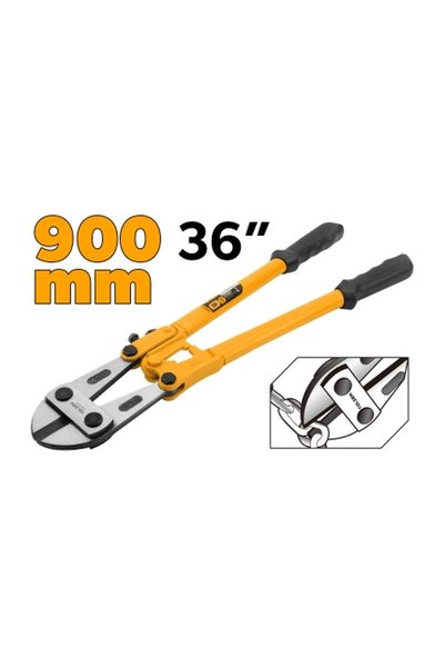 TOLSEN 36 Inch 900mm Heavy Duty Bolt Cutter, Carbon Steel Polished Jaws with ...