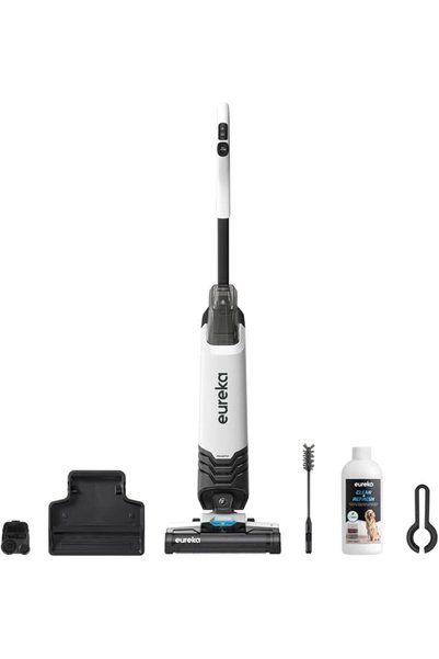 Eureka 550W 2-in-1 Upright Wet and Dry Versatile Vacuum Cleaner Black and White