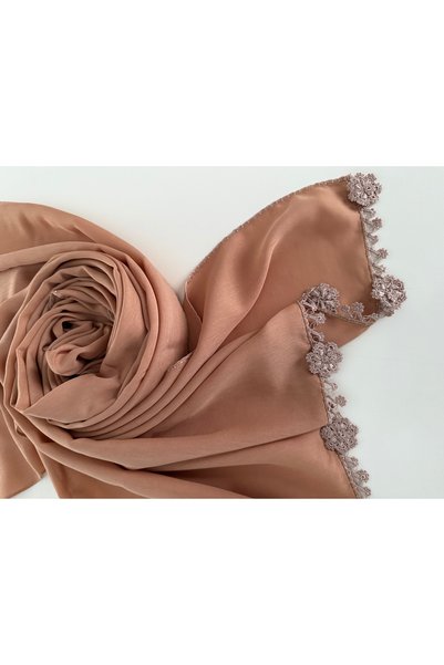 Nimet Abla Butik Hand Embroidered Shawl Hijab