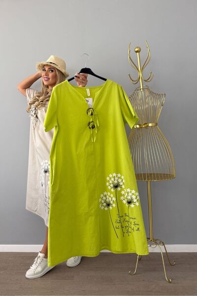 Afrodita Boutique Rochie Malvi lime