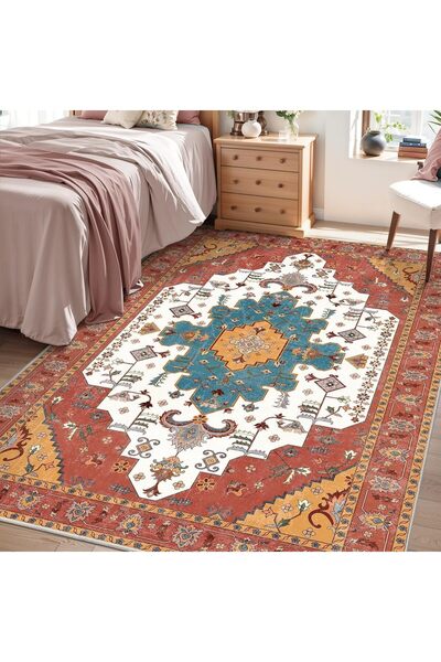 Generic Area Rugs, Ultra-Thin Washble Rug, Persian Crystal Print Home Decor A...