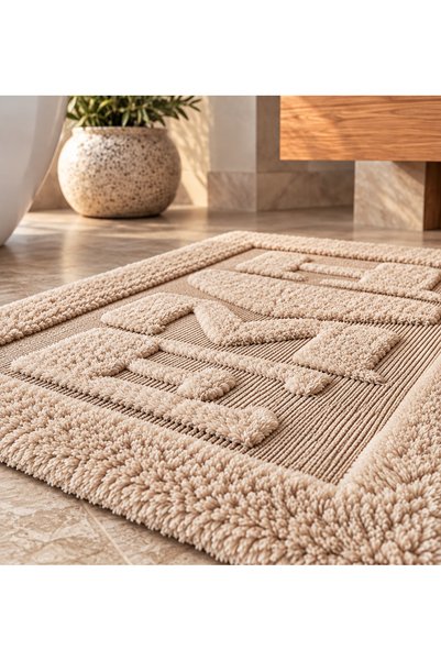 df home سجادة حمام منزلية (40x60)