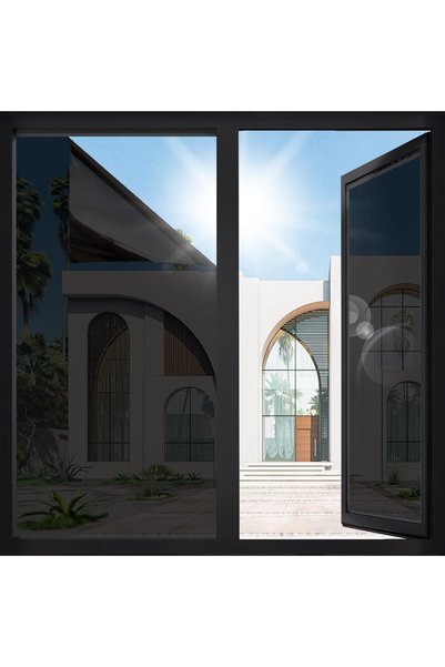 Generic One Way Window Privacy Film Daytime Window Tint Sun Blocking See Out ...