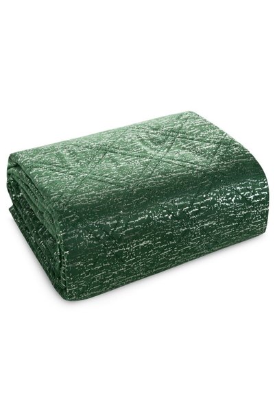 Design 91 Cuvertura de pat, Design 91, 170x210cm, verde, 100% poliester