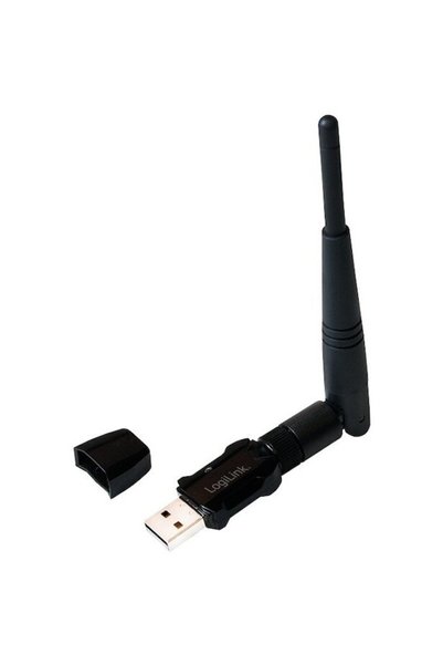 LogiLink Безжична мрежова карта, LOGILINK, WL0238, Черен