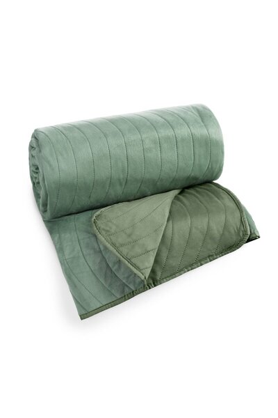 Design 91 Cuvertura decorativa Eurofirany LUIZ, 170x210cm, verde, model geome...