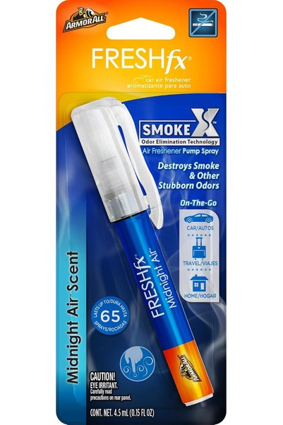 Generic بخاخ مزيل روائح السيارة Fresh FX Smoke X، معطر هواء السيارة المحمول، ...