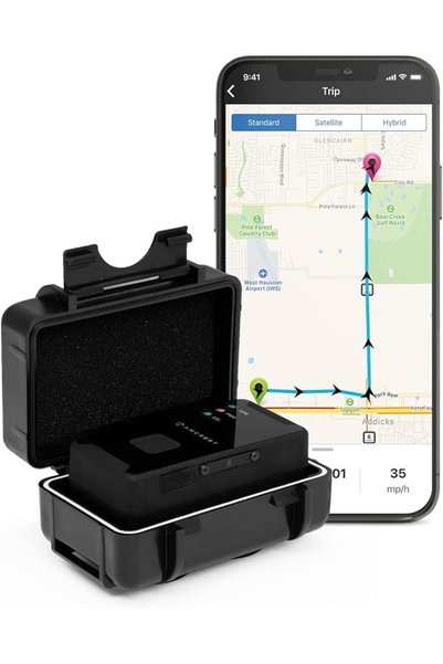 Amcrest IP65 Weatherproof Magnetic Case for 4G LTE GPS Tracker (AM-GL300W-4G)...
