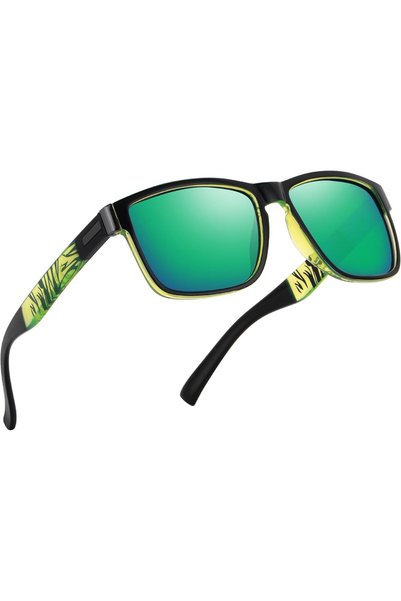 Generic Polarised Sunglasses Mens - Square Sun Glasses UV400 Protection Class...