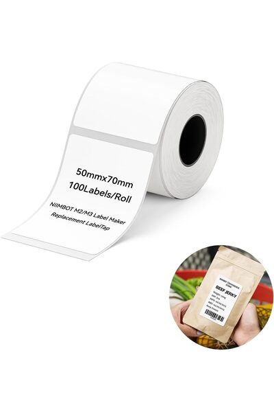 Generic ملصقات نقل حراري M2/M3 مقاس 50 * 70 مم، لطابعة الملصقات M2/M3، مصنوعة...