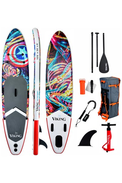 Viking Φουσκωτή Σανίδα SUP Πολλαπλών Χρήσεων SL Avenger 10'6''