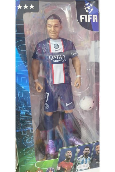 Generic Brand Figurină Fotbalist Articulată în Cutie Cadou, Model de Colecție...