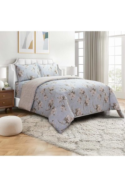 Generic Microfiber Comforter Set King Size, 220 X 240 Cm, 4-Piece Bedding Set...