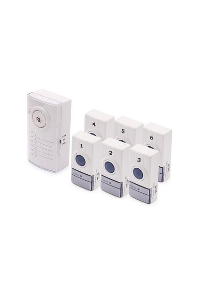 GADGETNOW Ασύρματο κουδούνι πόρτας με 6 κουμπιά RL-0506D