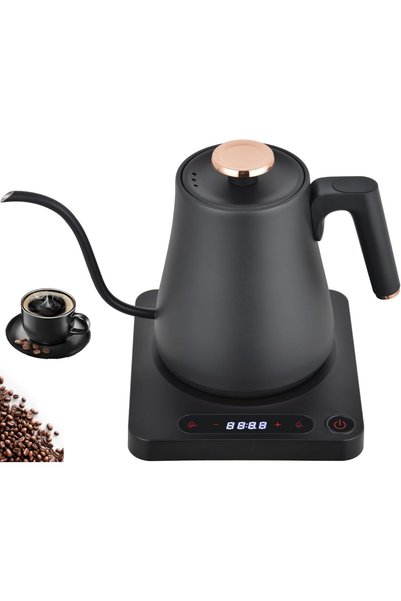 Generic Electric Gooseneck Kettle, 304 Stainless Steel Electric Water Kettle ...