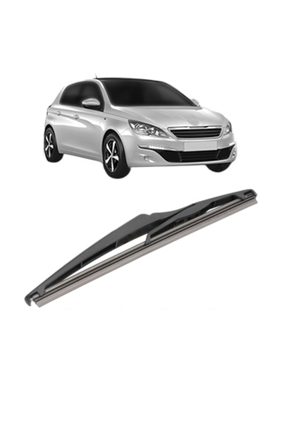 VALEO Rear wiper blade PEUGEOT 308 Hatchback Van (LB_) 2015-2021, rear window...