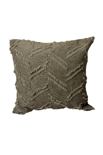 HEYTGAH Single Fringed Cushion Cover _Double-Sided Luxury Double-Line Cushion...