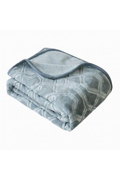 Karo Pled Acrilic VITO, 200x220cm, 540g/m2, Hipoalergenic, Multicolor
