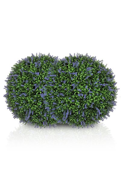 Generic Brand Set de 2 plante artificiale sferice, rezistente la UV, pentru i...