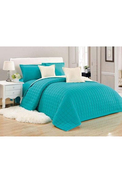 Generic Compressed Two-Sided Color 4 Pieces Comforter Set, Twin-Single Size, ...